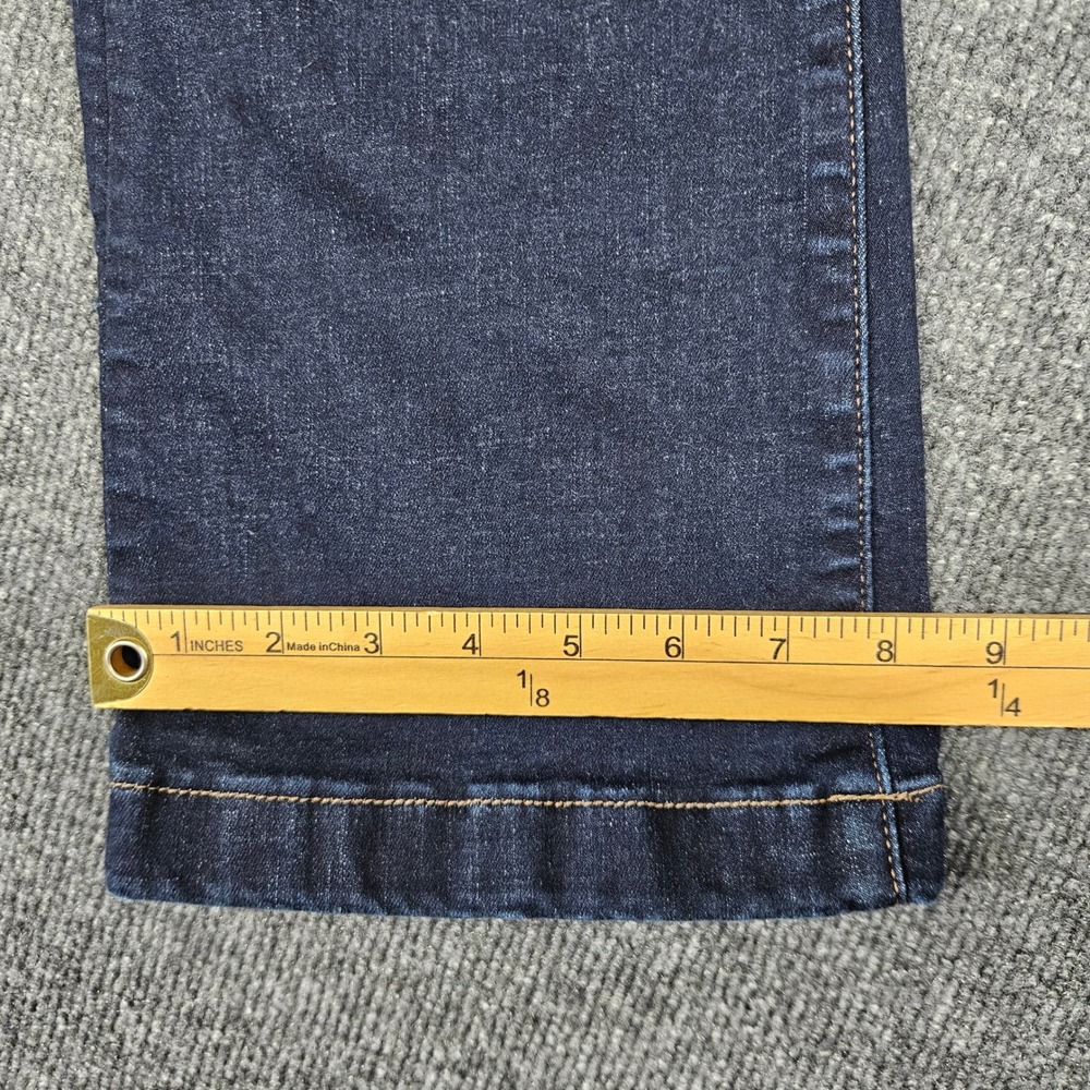 American Eagle Kick Boot Jeans Women's 2 LONG Mid Rise Next Level Stretch Denim - Picture 7 of 11
